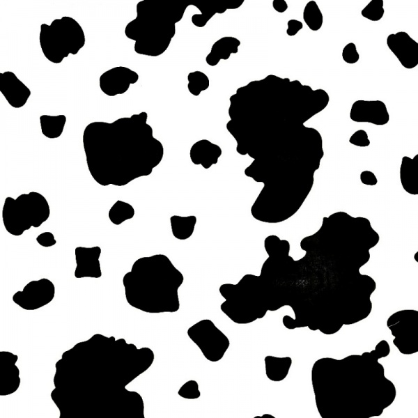 ANIMAL PRINT POLYCOTTON - COW